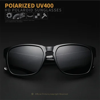 LVVKEE 2021 Klassiske Polariserede Solbriller Mænd Kvinder Brand Designer Kørsel Sol Briller Til mænd UV400 Beskyttelsesbriller Mandlige Briller