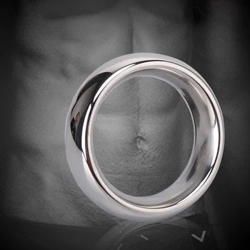 40/45/50mm Metal-Penis Ringe Ærmer Cockring Forsinkelse Cock Ring S&M sexlegetøj sexlegetøj for Par Mandlige Kyskhed Bælte Sex Ring-50
