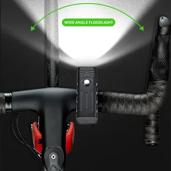 10000mAh Cykel Lys USB-Genopladelige 3000 Lumen Cykel Forlygte 5T6 Super Lyse LED Lommelygte Front Lys og Tilbage Bag lyset