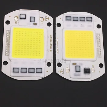 10stk 30W 20W 50W hvid varm hvid 400-840NM LED Projektør COB Chip 110V 220V Input Integreret Smart IC Driver