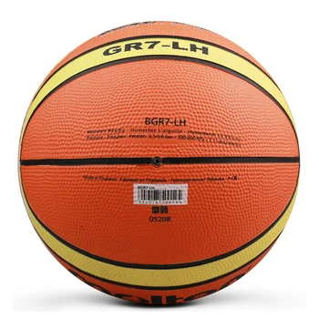 Super tilbud Oprindelige Smeltet GR6 GR5 GR7 Basketball Bold Høj Elastisk Basketball Til Indendørs og Udendørs Træning Med Bold Net Nål