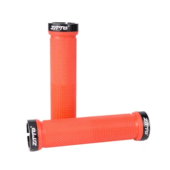 1Pair MTB Cykelstyr Grips Silikone Gel Lås På Anti Slip Greb Bar Ender For MTB Bjerg Folde Cykel Dele til Cykler