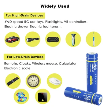 Melasta 4stk lifes2 FR6 FR14505 AA 1,5 V 2900mAh Lithium tør Batteriet for legetøj, MP3-kamera elektrisk shaver tandbørste ekstern clock