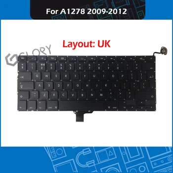 Bærbar A1278 Tastatur OS UK Layout til Macbook Pro 13