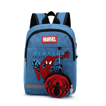 Disney Nye Mode, Børn, Skole Tasker Tegnefilm Spider-man Rygsæk Baby Buksetrold Børn Book Taske Børnehave Bil Drenge Rygsæk