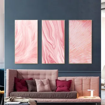 Conisi Mix Farve Marmor Vene Plakat Print på Lærred Maleri Abstrakte Væg Maling Væg Kunst, Billeder, tv-Stue, boligindretning