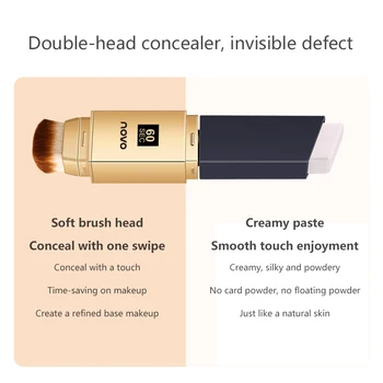 Nye Foundation Makeup Fuld Dækning Naturlig Creme Ansigt Primer, Concealer Fugtighedscreme Plet Concealer Stick Lysning Vandtæt