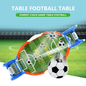 Mini Fodbold-Bord Match Spil Kit Bordplade Fodbold Legetøj Til Børn Pædagogisk Idræt Udendørs Bærbare Tabel Spil At Spille Bold Legetøj