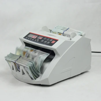 Penge Tæller 110V/ 220V Bill Counter Maskine, der er Egnet til EURO AMERIKANSKE DOLLAR, etc. Multi-Valuta-Kompatibel Kontant Optælling Maskine