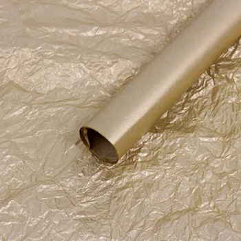 40pcs/masse Guld, Sølv Farve silkepapir til Indpakning Fiber Struktur Blomster Wraps DIY Blomst Pakning Jul Væv indpakningspapir