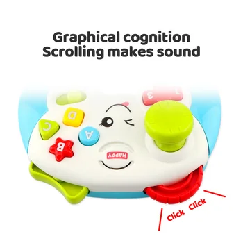 Sjove Vocal Legetøj Baby Spil Controller Multi-Funktion Elektrisk Spil Håndtere Børns Pædagogiske puslespil Gaver Musik Legetøj