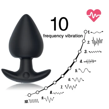 Anal Vibrator til Manden Wireless Remote Control Silicone Butt Plug til Gay Plug Sex Legetøj til Kvinde Voksen Produkter Prostata Massager