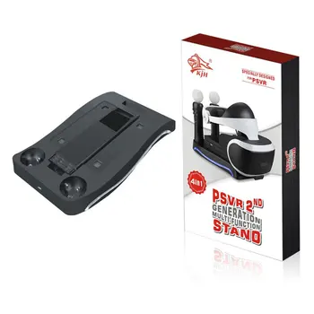 Stand Holder Til PS4VR Multi-Funktion Håndtere Sæde Oplader, Beslag VR Spil-Controller Oplader Base, Konsol Ventilator