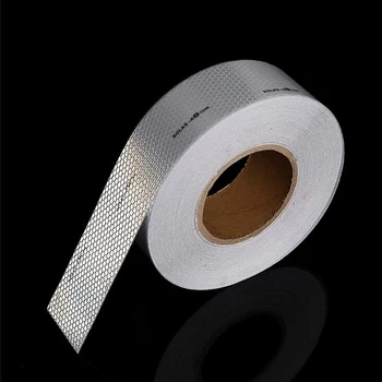 Høj intensitet reflekterende SOLAS-tape 5 cm bred bruges til Marine nødsituation syet med hvide klistermærker på livet ringe eller tøj
