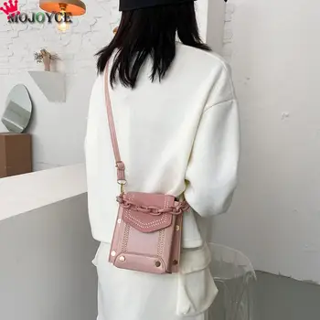 Fashion Simpel Lille Pose Kvinder Designer Håndtaske 2020 af Høj kvalitet PU Læder Kæde Mobiltelefon Skulder Tasker