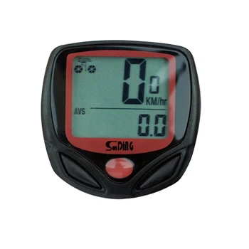 Cykel Speedometer Computer Digitalt LCD-Display Vandtæt Speedometer Riding Speedometer Riding Tilbehør