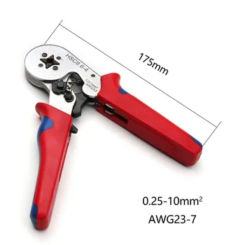 AWG 23-7 Self-Justerbar Crimpning Tænger HSC8 6-4 Automatisk Wire Stripper 0.25~10mm2 for Kabel-Wire Ende Ærmer Tyller Værktøjer