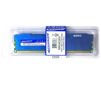 KEMBONA Helt Nye LONGDIMM køleplade Hukommelse Ram Til Stationære computer 8G DDR3 8GB 1600Mhz 8GB (Kit 2,2 X 4GB) PC3-12800 1600