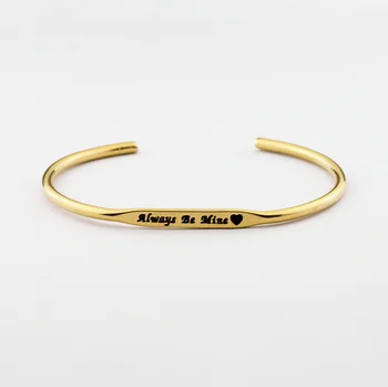 LIANXIO-S Nye Mode Honning Guld Brev Armbånd til Kvinder Charms Kvinders Armbånd Engagement Gaver Kæde