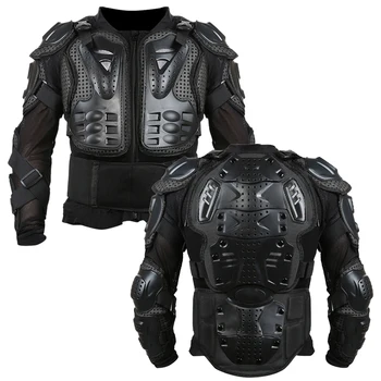 S-XXXL Motorcykel Full Body Armor Jacket Full Body Motorcykel Rustning Motocross Racing Moto Jakke Riding Motorcykel Beskyttelse