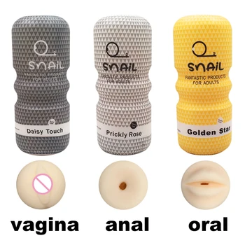 Realistisk Vagina Anal Mandlige Masturbator Silikone Blød Stramme Fisse Erotisk Voksen Sex Legetøj Til Mænd Masturbatings machine Sex Shop