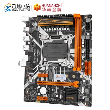 HUANANZHI X99-8MD3 GAMING Bundkort Intel X99 LGA 2011-3 E5 V3 X99-8M DDR3 RECC 64GB M. 2 NVME USB3.0 ATX