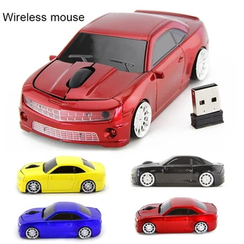 CHYI Bil Form af Trådløse Computer Mouse Mini Racing Bil Ergonomisk Usb-Mause 3d 1600 DPI Optisk Søde Børn Gave Mus Til Bærbare PC