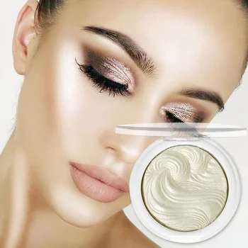 Highlighter Shimmer Powder Ansigt Makeup Langvarig Lysere Skygge Bronzer Kosmetiske Highlighter