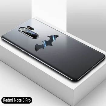 Luksus Telefonen Tilfældet for Xiaomi Redmi Note 8 Pro Ultra Tynd Mat Bil Magnetisk Holder Sag for Redmi K30 K20 Pro PC Hard Case Cover