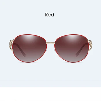 2020 Kvindelige Gradient Linse Diamant-encrusted Polariserede Solbriller, Trendy Kvinders solbriller med UV-Blokerende Nuancer med Max S501