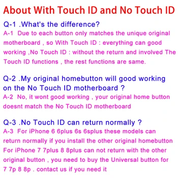 Til IPhone 7 Bundkort 256 GB Sort Sølv Guld RoseGold Touch-ID Hjem-Knappen for Låse Oprindelige Bundkort God Testet Logic Board