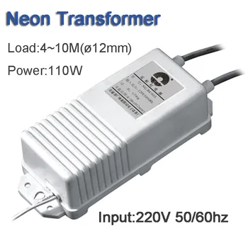 Neon Tegn Elektronisk Transformer Levere Strøm Neon Lys Ensretter Input 220V Output10KV30mA til en Last på 4-10Meter 110W Gratis fragt