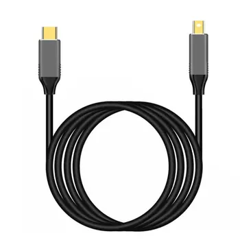 USBC til Mini Displayport Kabel 6ft USB Type C Thunderbolt 3 til Mini DP Ledningen 4k Praktiske Bærbare Kabler Kombineret Type ONLENY