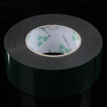Multifunktions-Sort Svamp Skum med dobbeltklæbende Tape (50mm*10m)