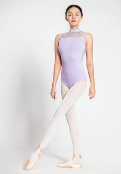 Ballet Leotards Voksen 2021 Elegante, Høj Krave Praksis Dancing Kostume Kvinder, Gymnastik, Dans Trikot Heldragten