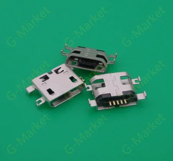 100pcs Mikro-USB-Stik Stik til Oplader Opladning Port-stikket stikket erstatning for UMI UIMI X2 Elephone P8000 Høj Kvalitet