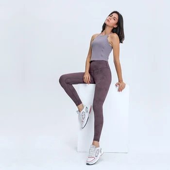 Blød Trykt Yoga Bukser Squat bevis Sport Leggings med Høj Talje Uddannelse Tights Push Up, der Kører Bukser Kvinder Trænings-og Motionscenter Leggings