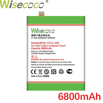 WISECOCO 6800mAh CPLD-403 Batteri Til Letv LeEco Coolpad Cool1 Cool 1 Dobbelt C106 C106-7 C106-9 Mobiltelefon Seneste Produktion