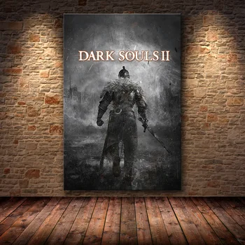 Urammet Spillet Plakat Dekoration Maling af De Mørke Sjæle 3 på HD Lærred lærred maleri kunst plakater og prints