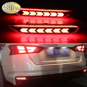 For Nissan Qashqai 2016 - 2020 Multi-funktioner Bil baglygte LED tågebaglygte Kofanger Lys Auto Pære, Bremse Lys Reflektor