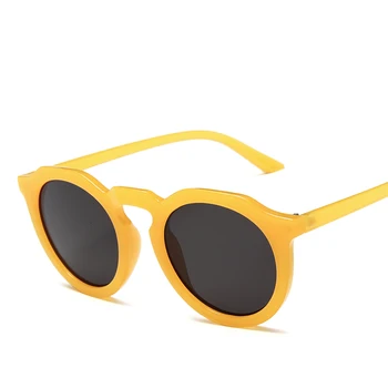 Lange Keeper Solbriller solbriller Kvinder Mænd Cat Eye Round Linse Plast Stel Ben Skygge Eyewear Briller UV400 Mode