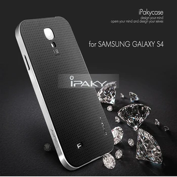 Høj kvalitet originale ipaky mærke tilfældet for Samsung galaxy S4 silikone shell telefon for galxy S4 alle farver på lager