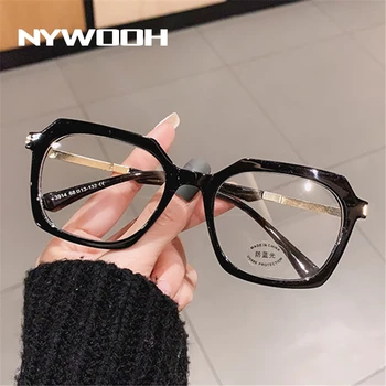 NYWOOH Mode Computer-Briller, der Rammer Kvinder Blå Lys Blokering Briller Ramme for Mænd strålingsbeskyttelse Briller