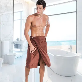 Hot Sælge Nye Mand Af Mode Bærbare Magic Mircofiber Badehåndklæde Med Lomme Bløde Svømning, Strand Håndklæde