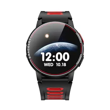 L6 IP68 Vandtæt Smart Ur Fitness Tracker pulsmåler Smart Whatch Mænd Kvinder Smartwatch Til Android, IOS