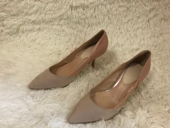 MAYA RED PINGDI 2018 Kvinder sexet pumper tynde høje hæle sko pegede top sko til kvinder casual eller fest pumper sko