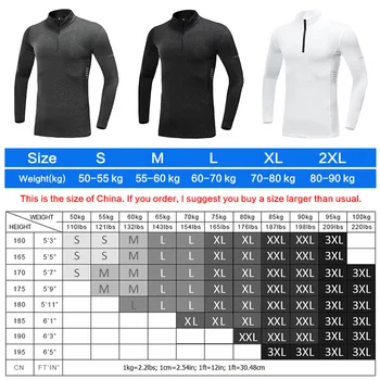 Nye Mænd ' Løb Hurtig Tør Løbe t-Shirt Vægtløftning Kompression Shirt langærmet Top Fitness T-Shirt, Stramme Fitness Rashgard