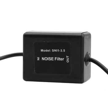3.5 mm Hovedtelefon Mini Jack Ground Loop Isolator Støj Filter Bil Auido Stereo