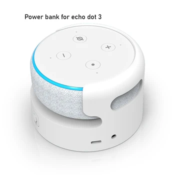 Batteri Base for Echo Dot 3rd Batteri Alexa Højttaler batteriet Holder Mount Oplader Til Echo Dot 3 16 timer spilletid