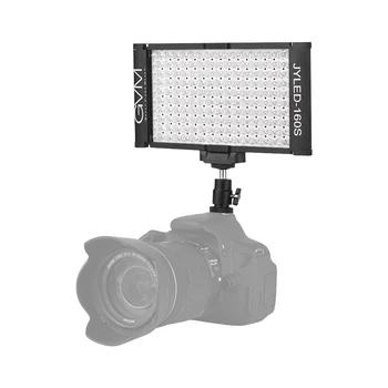 GVM 160 LED 2300K-6800K Lyset Dæmpes Ultra High Power Panel Lys på Digital Kamera, Videokamera, DSLR Video Lys til Canon Nikon